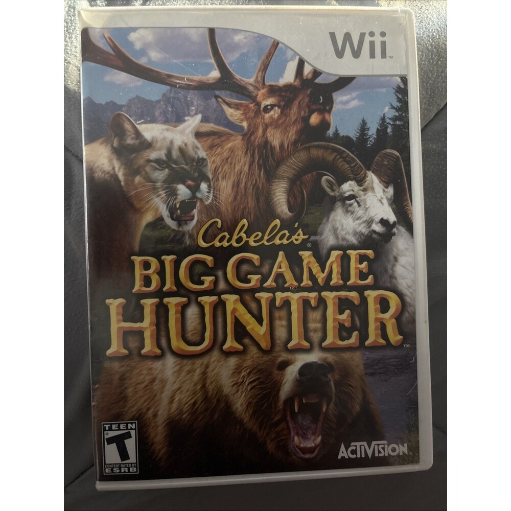 Cabela's Big Game Hunter 2010 (Nintendo Wii, 2009)